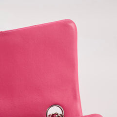 Chanel Mini Rectangular Lambskin Pink