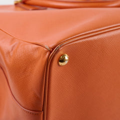 Prada Saffiano Large Galleria Tote Orange