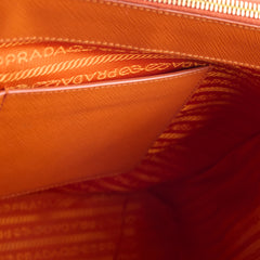 Prada Saffiano Large Galleria Tote Orange