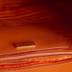 Prada Saffiano Large Galleria Tote Orange