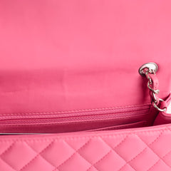 Chanel Mini Rectangular Lambskin Pink