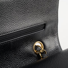 Chanel Caviar Medium Classic Flap Black 19 Series