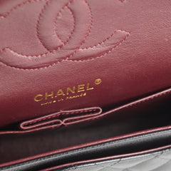 Chanel Caviar Medium Classic Flap Black 19 Series