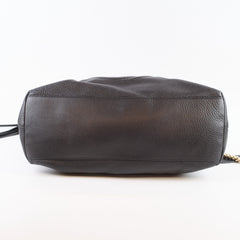 Gucci Soho Chain Hobo Shoulder Bag Black