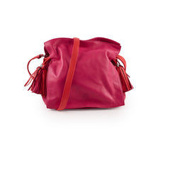 Loewe Flamenco Pink Crossbody (2012) Nappa Leather