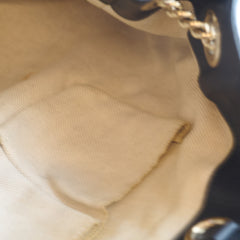Gucci Soho Chain Hobo Shoulder Bag Black