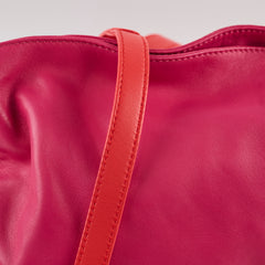 Loewe Flamenco Pink Crossbody (2012) Nappa Leather
