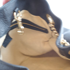 Gucci Soho Chain Hobo Shoulder Bag Black