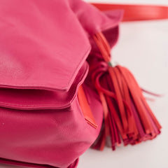 Loewe Flamenco Pink Crossbody (2012) Nappa Leather