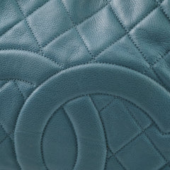Chanel Timeless CC Expandable Tote Caviar Blue