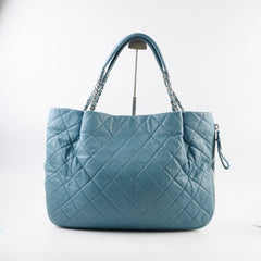 Chanel Timeless CC Expandable Tote Caviar Blue