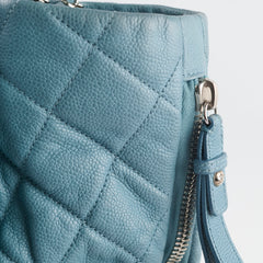 Chanel Timeless CC Expandable Tote Caviar Blue