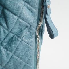 Chanel Timeless CC Expandable Tote Caviar Blue