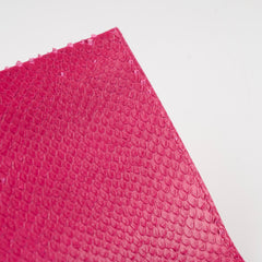 Saint Laurent Kate Clutch Tassel Python Fuchsia Pink