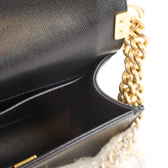 Chanel Small Boy Caviar Black