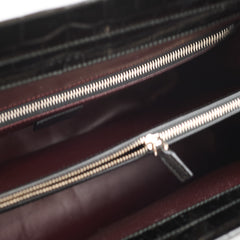 Gucci Crocodile Zumi Black Medium
