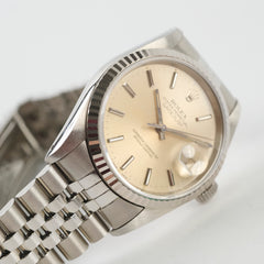 Rolex Oyster Perpetual Datsjust 36MM Watch White Gold