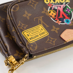 Louis Vuitton Multi Pochette World Tour Monogram