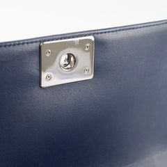 Chanel Old Medium Boy Navy