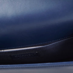 Chanel Old Medium Boy Navy