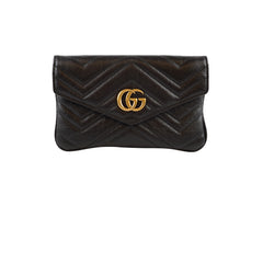 Gucci Black Belt Bag Clutch (without belt)