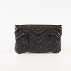 Gucci Black Belt Bag Clutch (without belt)