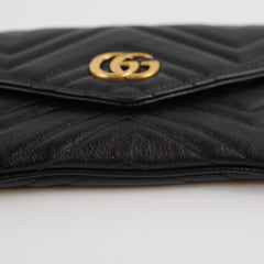 Gucci Black Belt Bag Clutch (without belt)