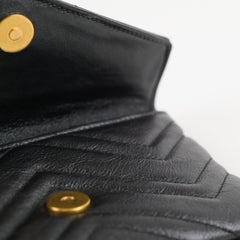 Gucci Black Belt Bag Clutch (without belt)