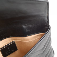 Gucci Black Belt Bag Clutch (without belt)