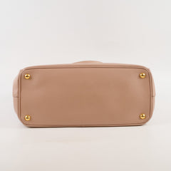 Prada Saffiano Leather Pink Large Tote