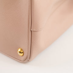 Prada Saffiano Leather Pink Large Tote