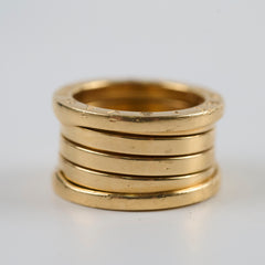 BVLGARI B ZERO 1 RING Yellow GOLD 50