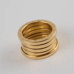 BVLGARI B ZERO 1 RING Yellow GOLD 50