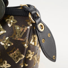 Louis Vuitton 28 Speedy Sequin Gold Monogram
