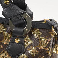 Louis Vuitton 28 Speedy Sequin Gold Monogram