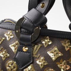Louis Vuitton 28 Speedy Sequin Gold Monogram