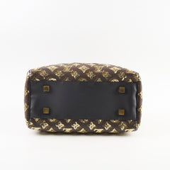 Louis Vuitton 28 Speedy Sequin Gold Monogram