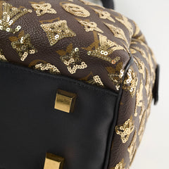 Louis Vuitton 28 Speedy Sequin Gold Monogram