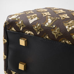 Louis Vuitton 28 Speedy Sequin Gold Monogram