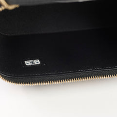Chanel Long Vanity with Adjustable Chain Black