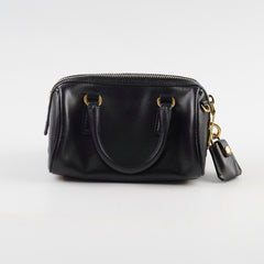 Prada Mini Saffiano Crossbody Bag in Black
