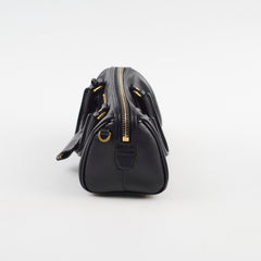 Prada Mini Saffiano Crossbody Bag in Black