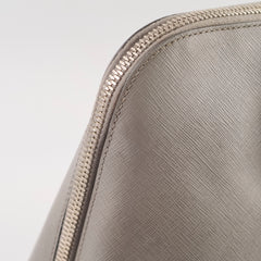 Prada Saffiano Lux Dome Tote Grey
