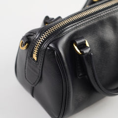 Prada Mini Saffiano Crossbody Bag in Black