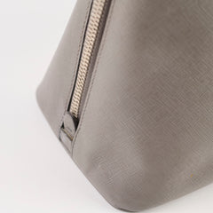Prada Saffiano Lux Dome Tote Grey