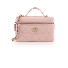 Chanel Slim Vanity Caviar Pink