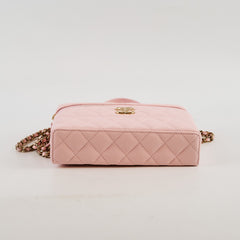 Chanel Slim Vanity Caviar Pink