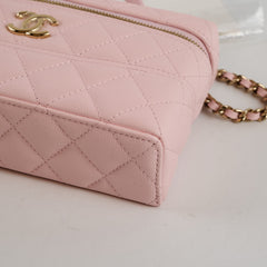 Chanel Slim Vanity Caviar Pink