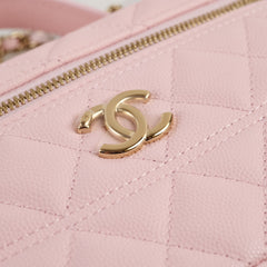 Chanel Slim Vanity Caviar Pink