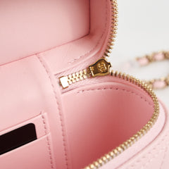 Chanel Slim Vanity Caviar Pink